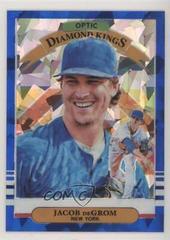 Jacob deGrom [Cracked Ice Blue] #19 Baseball Cards 2019 Panini Donruss Optic Prices