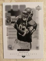 David Terrell [Black & White Rookies] Football Cards 2001 Upper Deck Ovation Prices