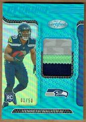 Kenneth Walker III [Teal] #NGJ-KW Football Cards 2022 Panini Certified New Generation Jerseys Mirror Prices
