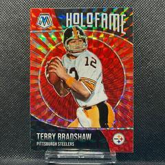 Terry Bradshaw [Red Mosaic] Football Cards 2021 Panini Mosaic HoloFame Prices