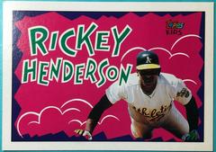Rickey Henderson #118 Baseball Cards 1992 Topps Kids Prices