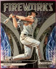 Colton Cowser #F-CC Baseball Cards 2021 Panini Prizm Draft Picks Fireworks Prices