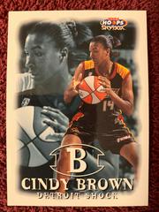Cindy Brown Basketball Cards 1999 Hoops WNBA Prices