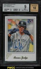 Aaron Judge [Autograph] #117 Baseball Cards 2017 Topps Gallery Prices