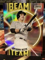 Anthony Rizzo #BT-10 Baseball Cards 2022 Stadium Club Chrome Beam Team Prices