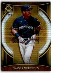 Yasser Mercedes [Gold] Baseball Cards 2023 Bowman Invicta Prices