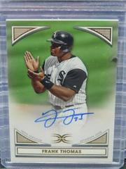 Frank Thomas Baseball Cards 2022 Topps Definitive Defining Images Autograph Collection Prices