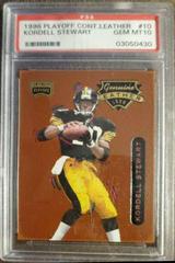 Kordell Stewart #10 Football Cards 1996 Playoff Contenders Leather Prices