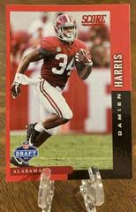 Damien Harris [Red] Football Cards 2019 Panini Score NFL Draft Prices