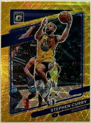 Stephen Curry [Gold Wave] #128 Basketball Cards 2021 Panini Donruss Optic Prices