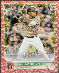 Jose Azocar [Red] #HW62 Baseball Cards 2022 Topps Holiday Prices