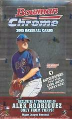 Hobby Box Baseball Cards 2005 Bowman Chrome Prices