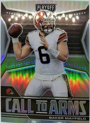 Baker Mayfield [Silver] #CA-BMA Football Cards 2021 Panini Playoff Call to Arms Prices