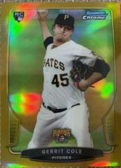 Gerrit Cole [Gold Refractor] #316 Baseball Cards 2013 Bowman Chrome Mini Prices