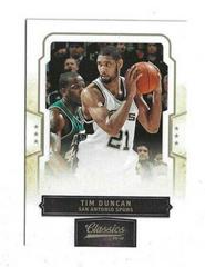 Tim Duncan Basketball Cards 2009 Panini Classics Prices