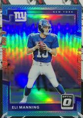 Eli Manning [Blue] #2 Football Cards 2017 Panini Donruss Optic Prices