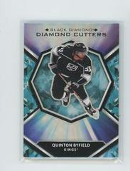 Quinton Byfield #DC-QB Hockey Cards 2021 Upper Deck Black Diamond Cutters Prices