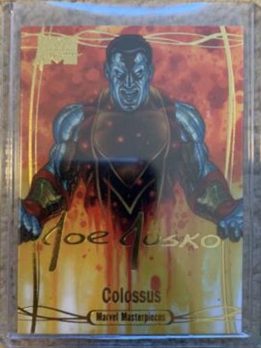 Colossus [Gold Foil] #74 Marvel 2016 Masterpieces