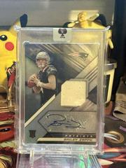 Bailey Zappe #RSA-BZ Football Cards 2022 Panini XR Rookie Swatch Autographs Prices