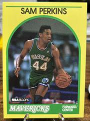Sam Perkins #22 Basketball Cards 1990 Hoops Superstars Prices