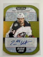 Trey Fix Wolansky #RIR-TF Hockey Cards 2022 Upper Deck Synergy Rink Ink Rookie Autographs Prices