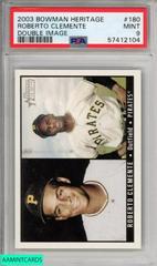 Roberto Clemente [Double Image] #180 Baseball Cards 2003 Bowman Heritage Prices
