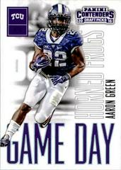 Aaron Green #26 Football Cards 2016 Panini Contenders Draft Picks Game Day Tickets Prices