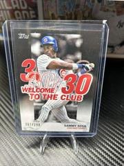Sammy Sosa [Black] #WC-11 Baseball Cards 2023 Topps Welcome to the Club Prices