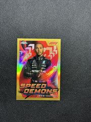 Lewis Hamilton [Gold] #SD-LH Racing Cards 2022 Topps Chrome Formula 1 Speed Demons Prices