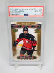 Adam Fantilli [High Gloss] Hockey Cards 2022 Upper Deck Team Canada Juniors Prices
