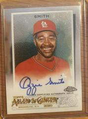 Ozzie Smith #ACG-OS Baseball Cards 2020 Topps Allen & Ginter Chrome Autographs Prices