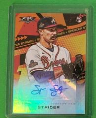 Spencer Strider [Orange] #FA-SS Baseball Cards 2022 Topps Fire Autographs Prices