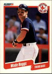 Wade Boggs #268 Baseball Cards 1990 Fleer Prices
