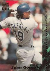 Juan Gonzalez Baseball Cards 1994 Stadium Club Team Series Prices