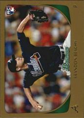 Brandon Beachy [Gold] #204 Baseball Cards 2011 Bowman Prices