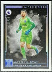 Mathew Ryan [Silver] #22 Soccer Cards 2019 Panini Impeccable Premier League Prices