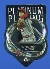 Shohei Ohtani Baseball Cards 2023 Bowman Platinum Plating Die Cut Prices