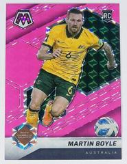 Martin Boyle [Pink Fluorescent] Soccer Cards 2021 Panini Mosaic Road to FIFA World Cup Prices