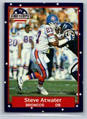 Steve Atwater #15 Football Cards 1991 Fleer Stars and Stripes Prices