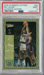 Ray Allen Ultimate Victory Basketball Cards 2000 Ultimate Victory Prices