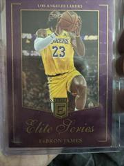 LeBron James [Purple] #1 Basketball Cards 2023 Donruss Elite Series Prices