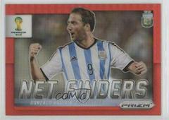 Gonzalo Higuain [Red Prizm] #1 Soccer Cards 2014 Panini Prizm World Cup Net Finders Prices