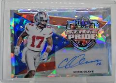 Chris Olave [Silver Crystal] #SP-CO1 Football Cards 2022 Leaf Metal Draft State Pride Prices