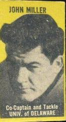 John Miller [Yellow] Football Cards 1950 Topps Felt Backs Prices