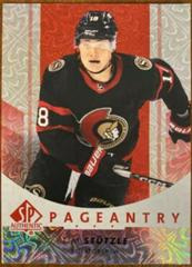 Tim Stutzle [Red] Hockey Cards 2022 SP Authentic Pageantry Prices