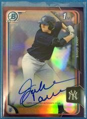 Jake Cave [Purple Refractor] #JC Baseball Cards 2015 Bowman Chrome Autograph Prospect Prices