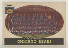 Chicago Bears #29 Football Cards 1958 Topps Prices