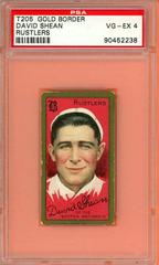 David Shean [Rustlers] Baseball Cards 1911 T205 Gold Border Prices