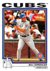 Alex Gonzalez #256 Baseball Cards 2004 Topps Prices