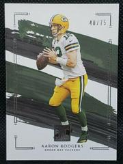Aaron Rodgers [Silver] #36 Football Cards 2021 Panini Impeccable Prices
